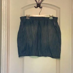 Denim skirt